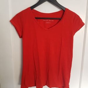 Red soft Cotten T-shirt